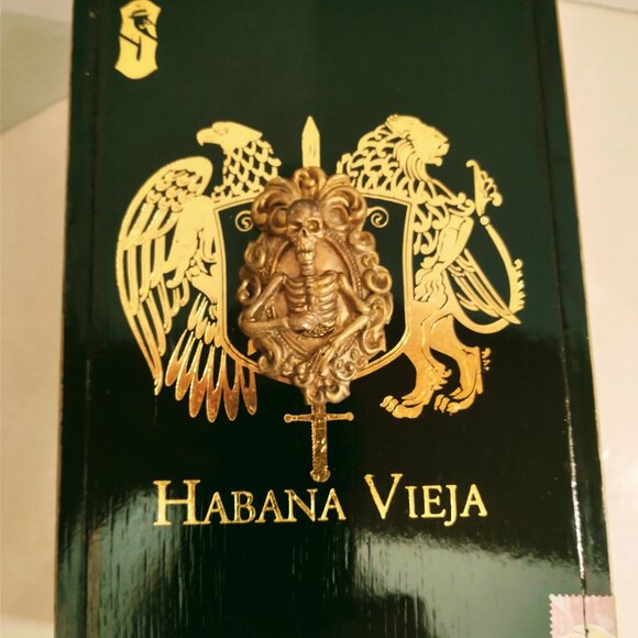 Suenos de Saundra Upcycled, Rare, Black Vieja, Cigar Box, Home Accent/ Storage - Picture 3 of 14